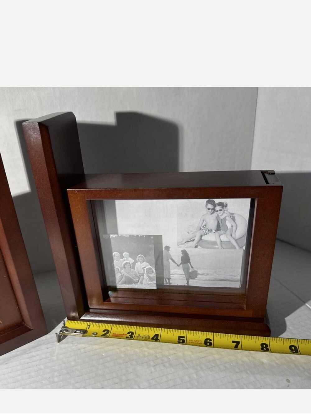 Jordan Marks Floating Frame Bookends - Picture 7 of 7
